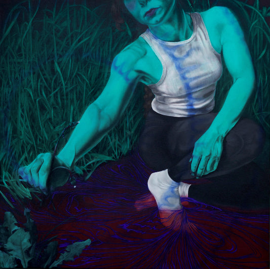 As It Slips Away original Canadian art by Katarina Holbrough